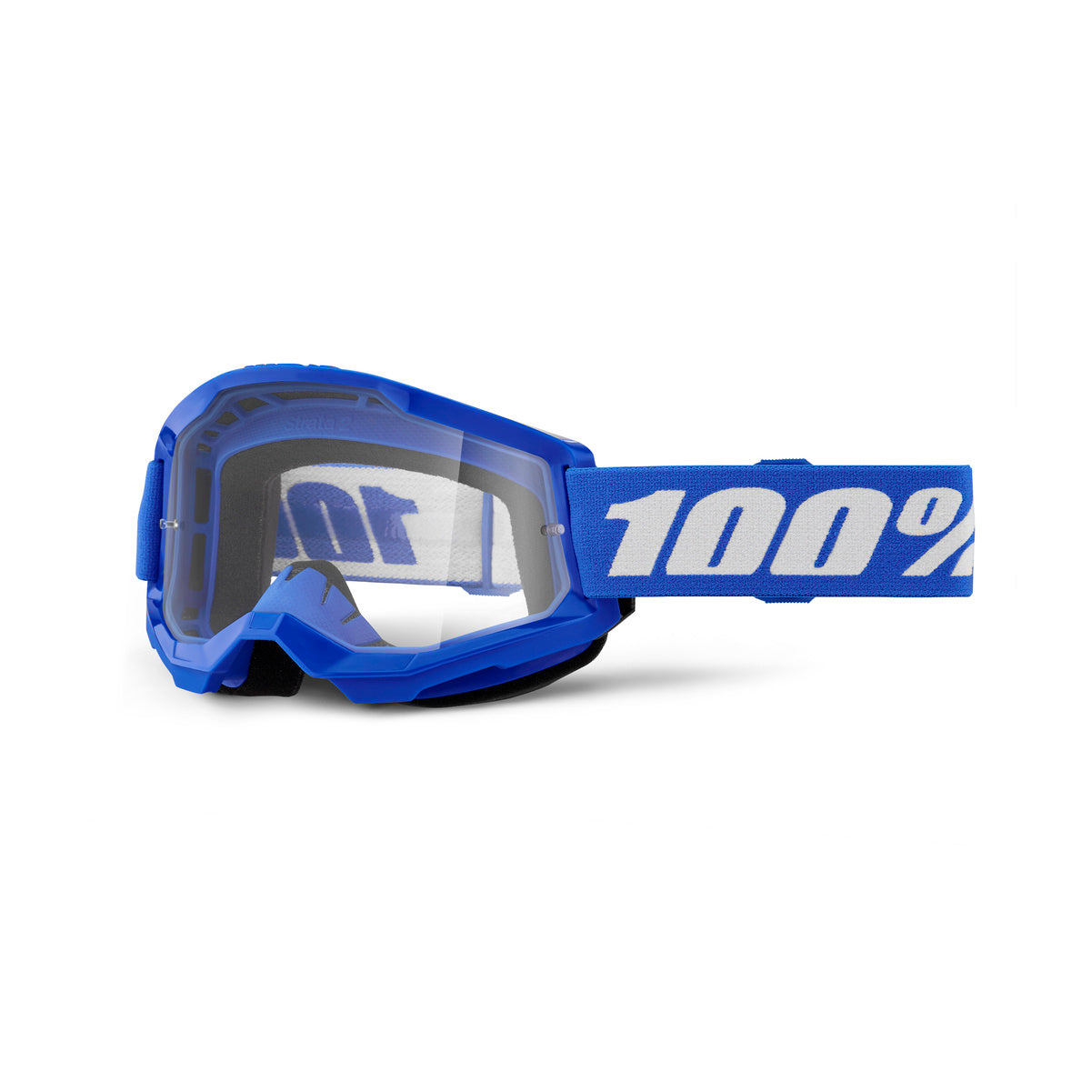Goggles 100% Strata 2 Blue - Mica Transparente
